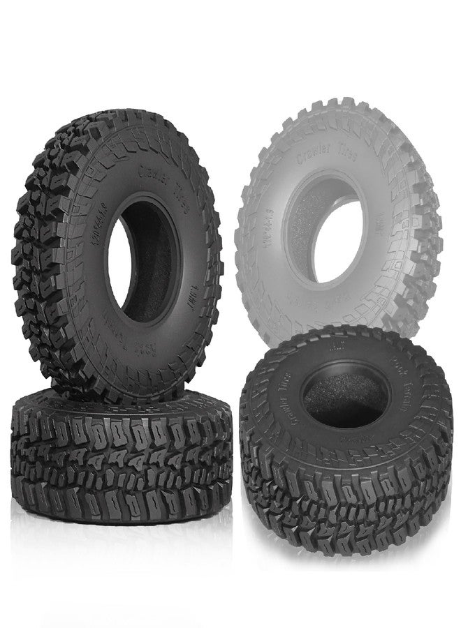 Dantenron 1.9 Crawler Tires OD 4.72" 1/10 RC Rubber Mud Tires 1.9" Tyre For 1:10 Crawler Car Axial SCX10 90046 Redcat Gen8 RC4WD D90 TF2 MST Fit 1.9 inch Beadlock Wheel Rims - Image 3